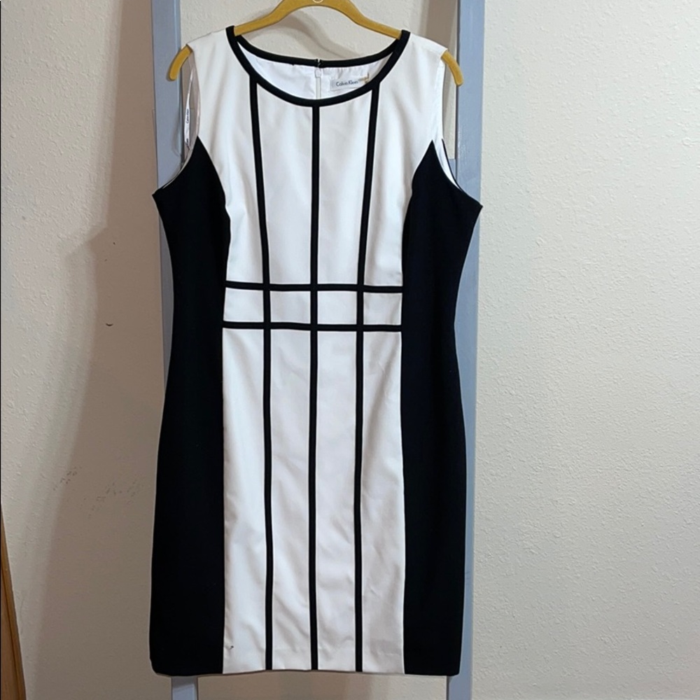 Black & White Calvin Klein Dress